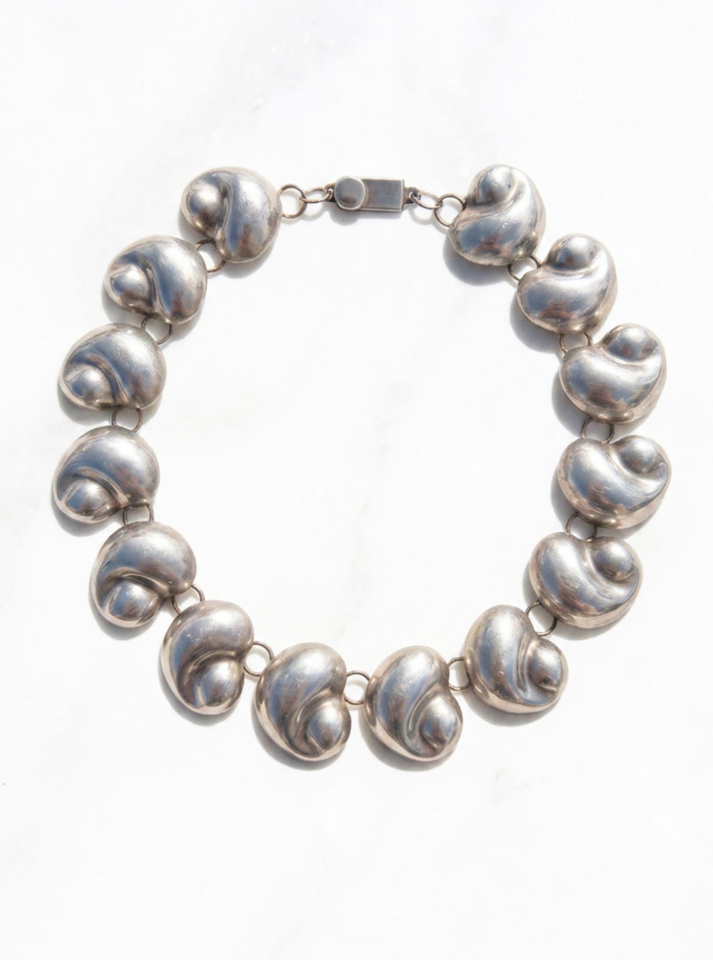 Vintage 925 Silver Nautilus Shell Necklace